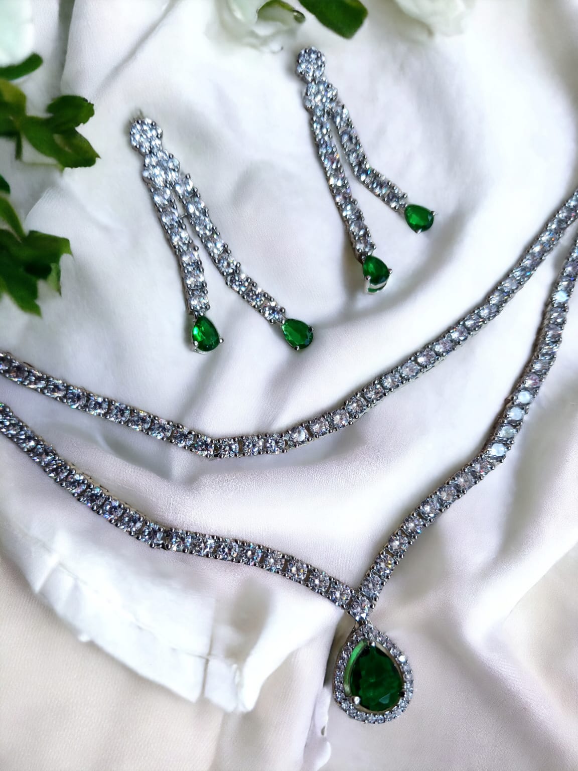 Aria American Diamond Necklace