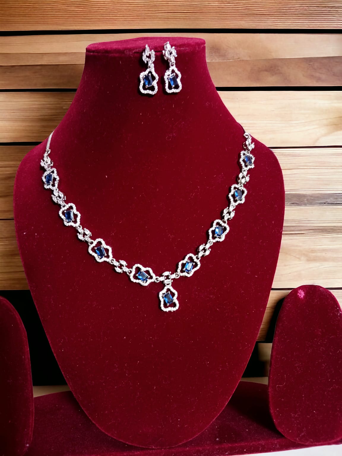 Ella Blue AD Necklace