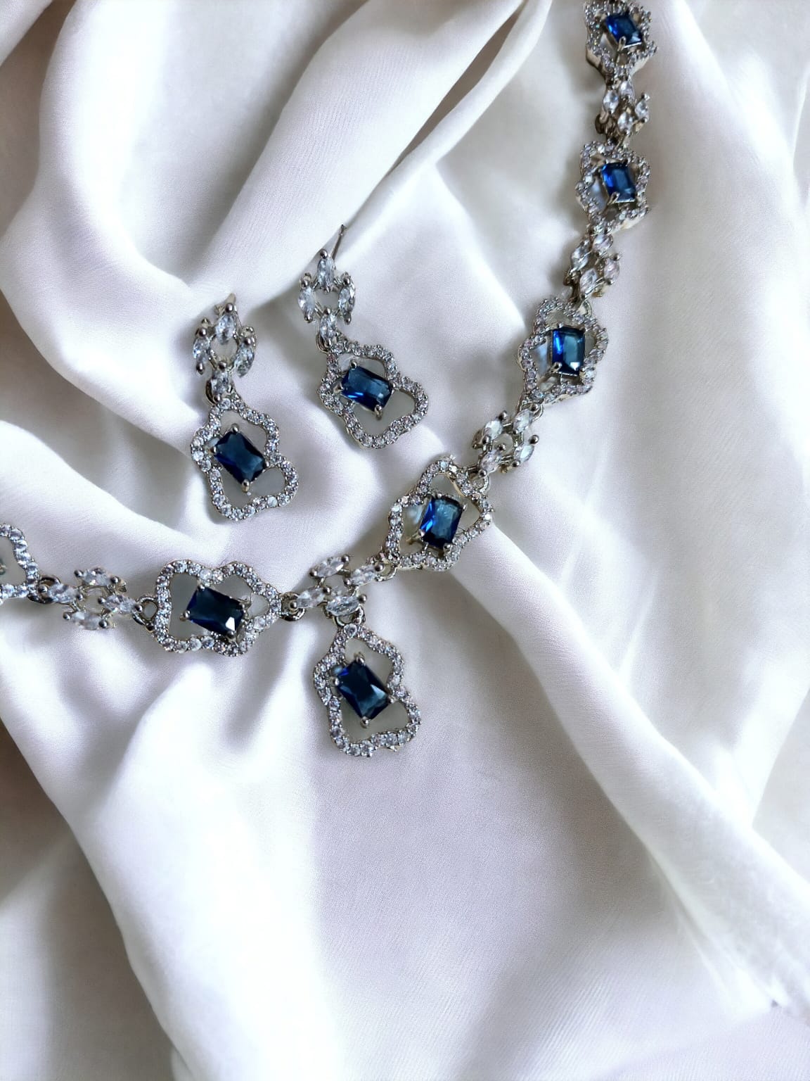 Ella Blue AD Necklace