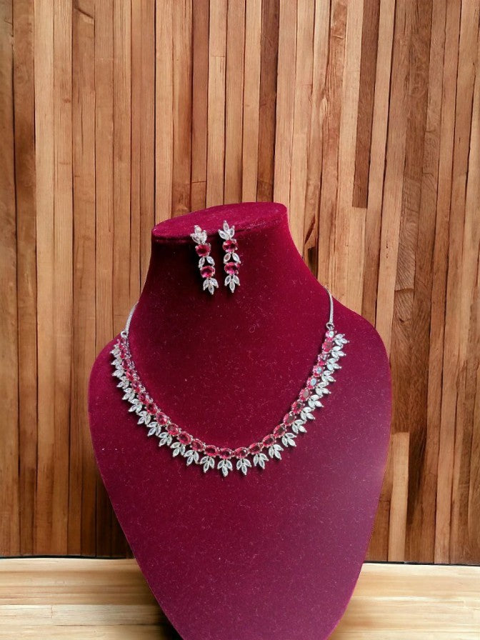 Jessica Red AD Necklace