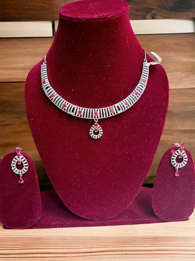 Lyla Red AD Necklace