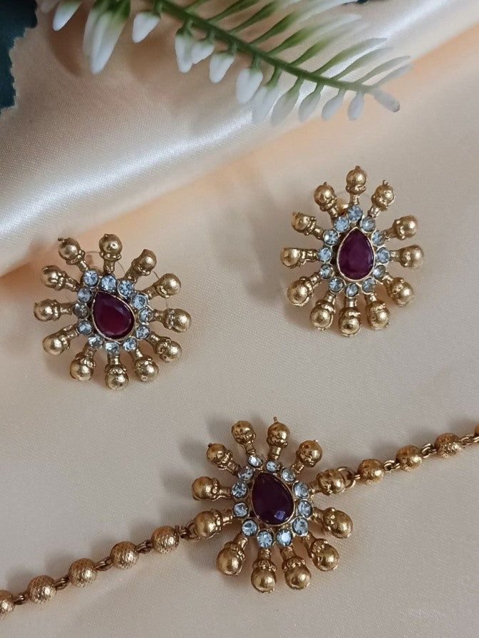 Temple Red Pendant