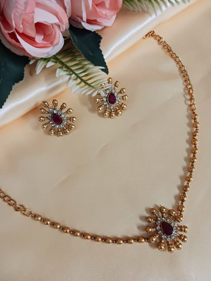 Temple Red Pendant