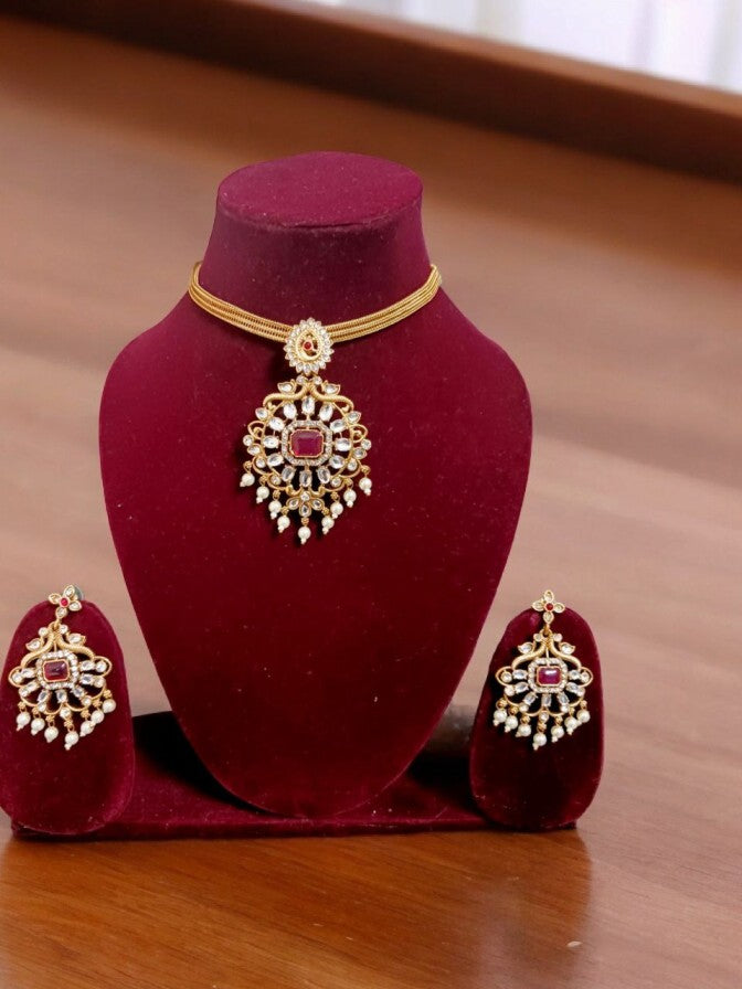 Aria Temple Necklace