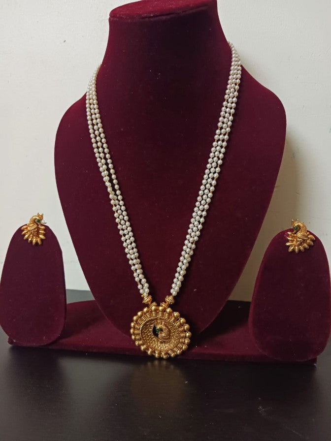 Meera Temple Necklace