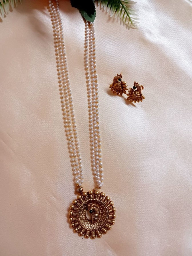 Meera Temple Necklace