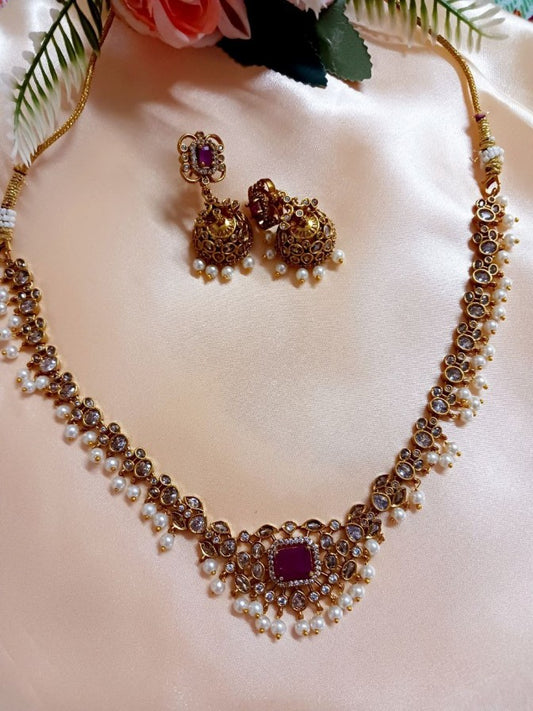 Tara Ruby Premium Necklace