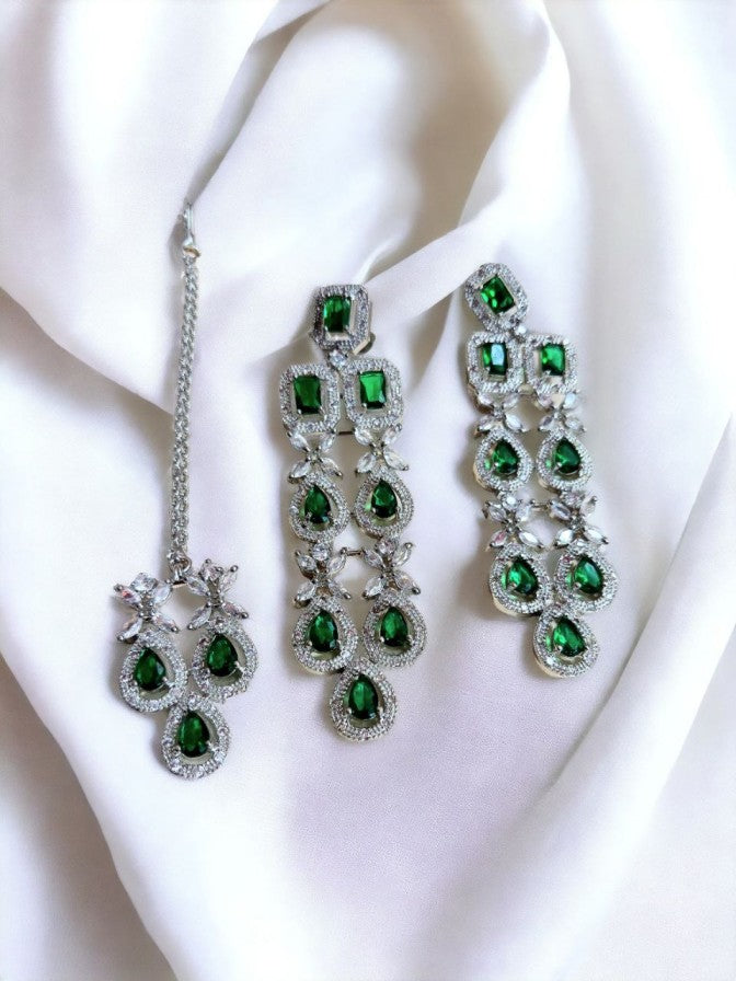 Esla AD Green Necklace