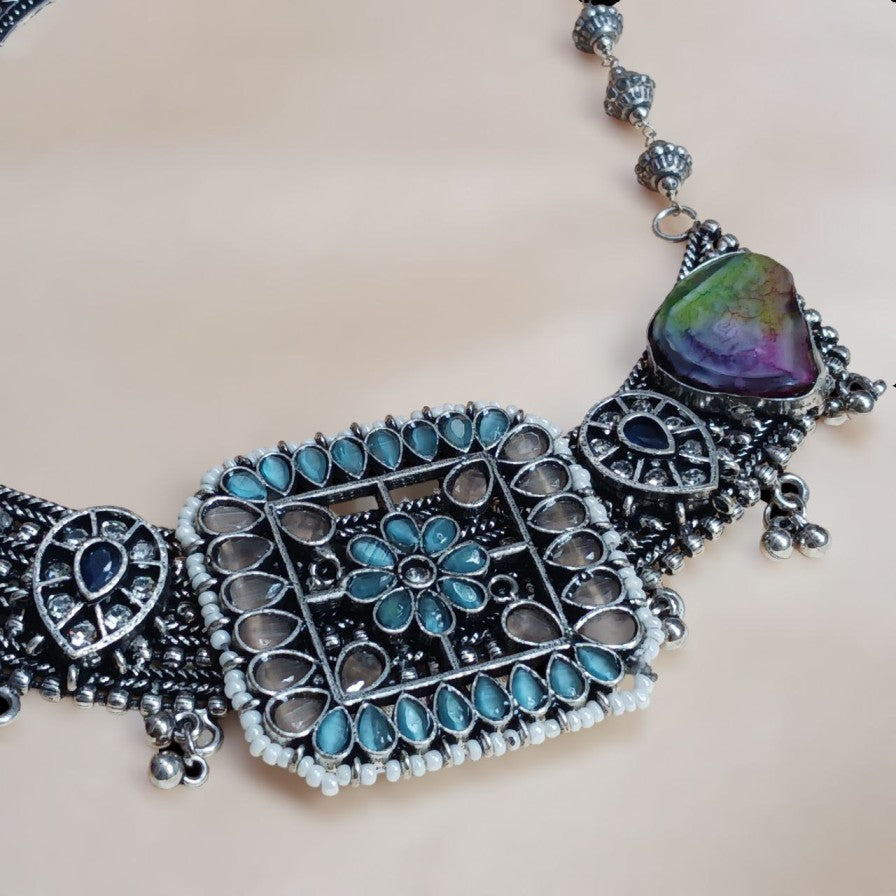 Rhea Natural Stone Necklace