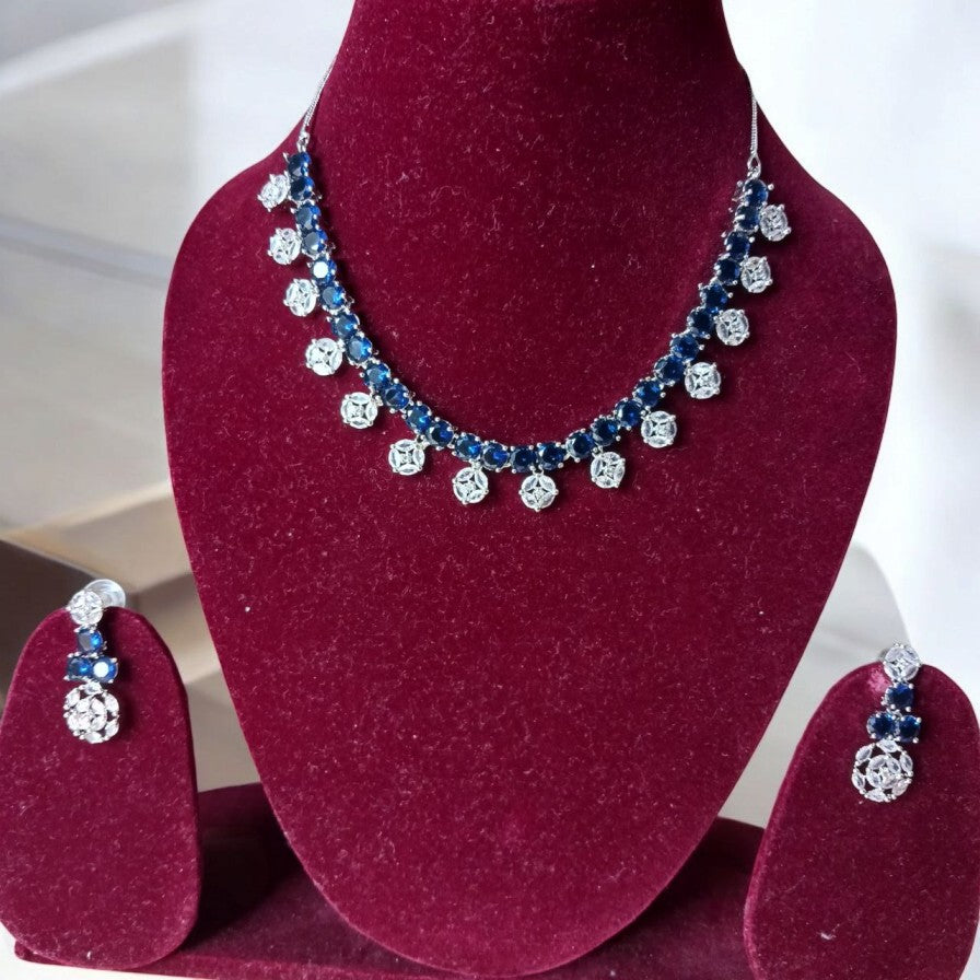 Radhika Sapphire Blue Set