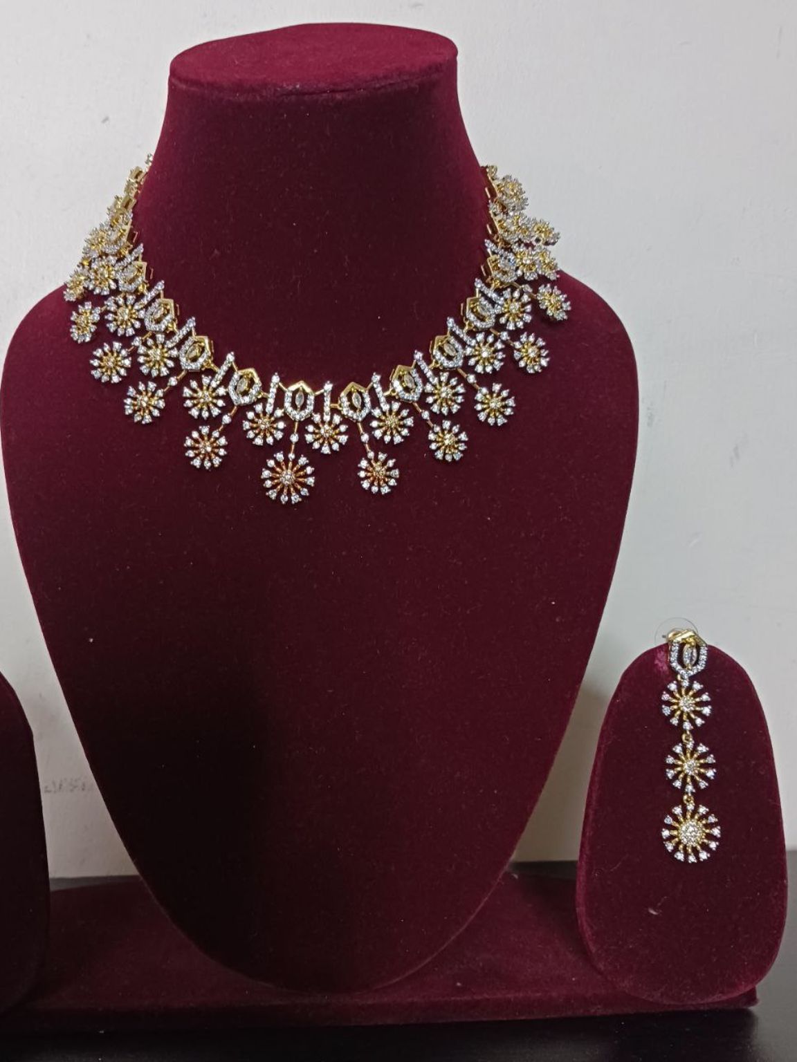 Yellow Drops Diamond Set