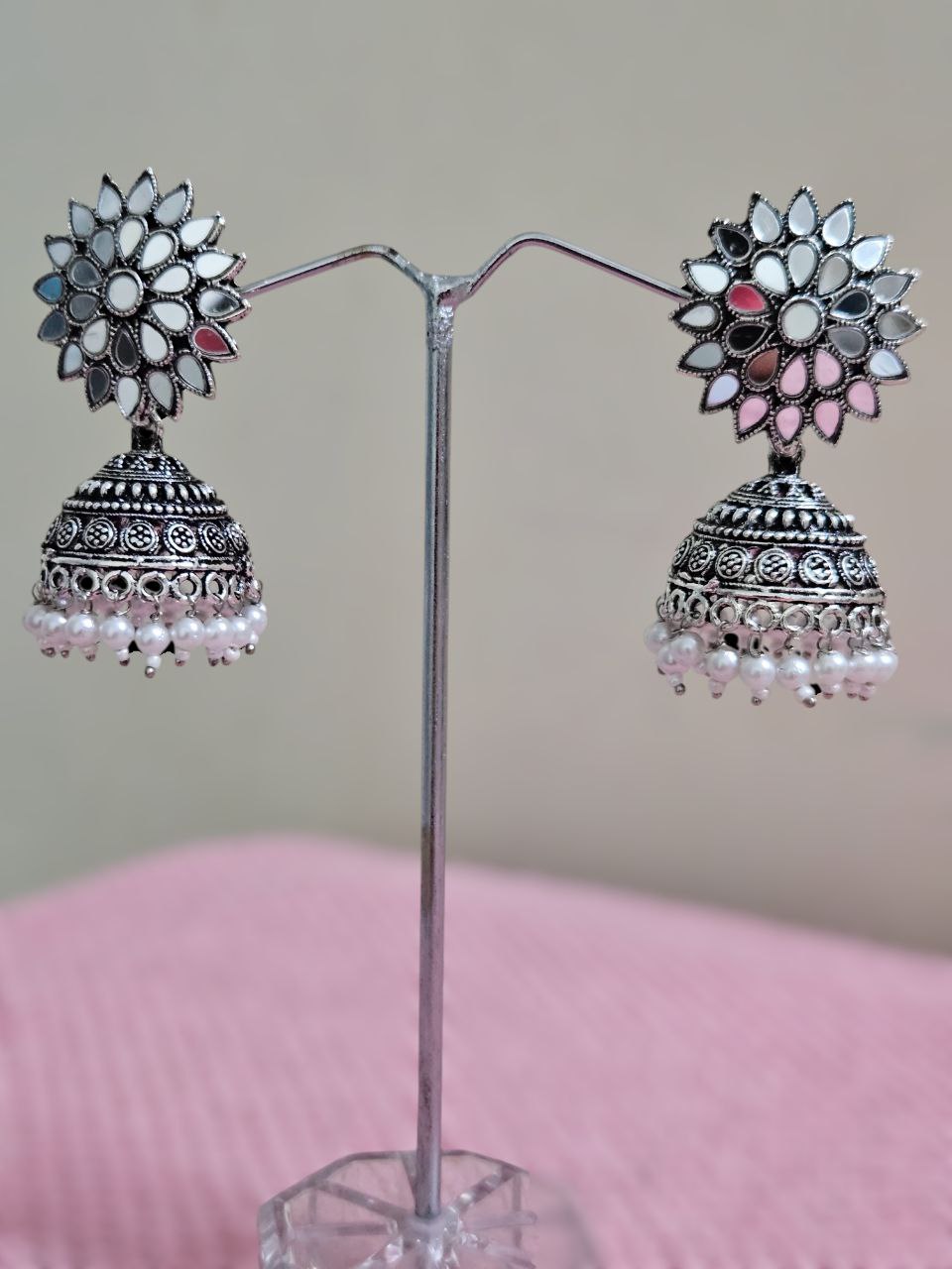 Mohati Oxidized Earrings