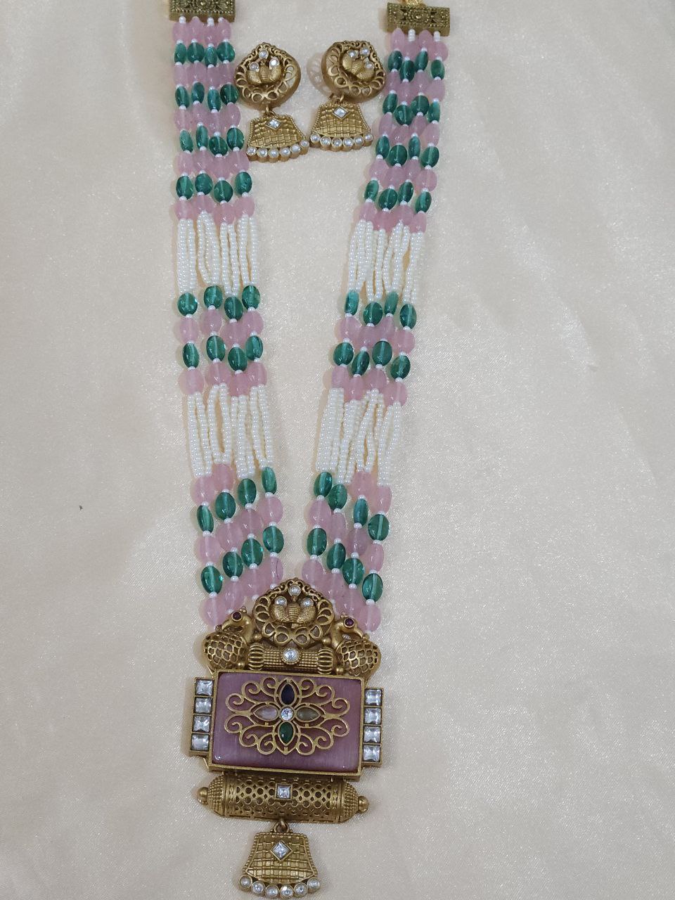 Premium Monalisa Rani Haar Long Necklace