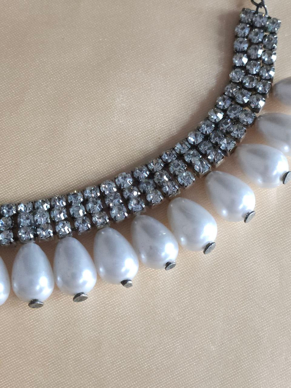 Pearl AD Silver Necklace