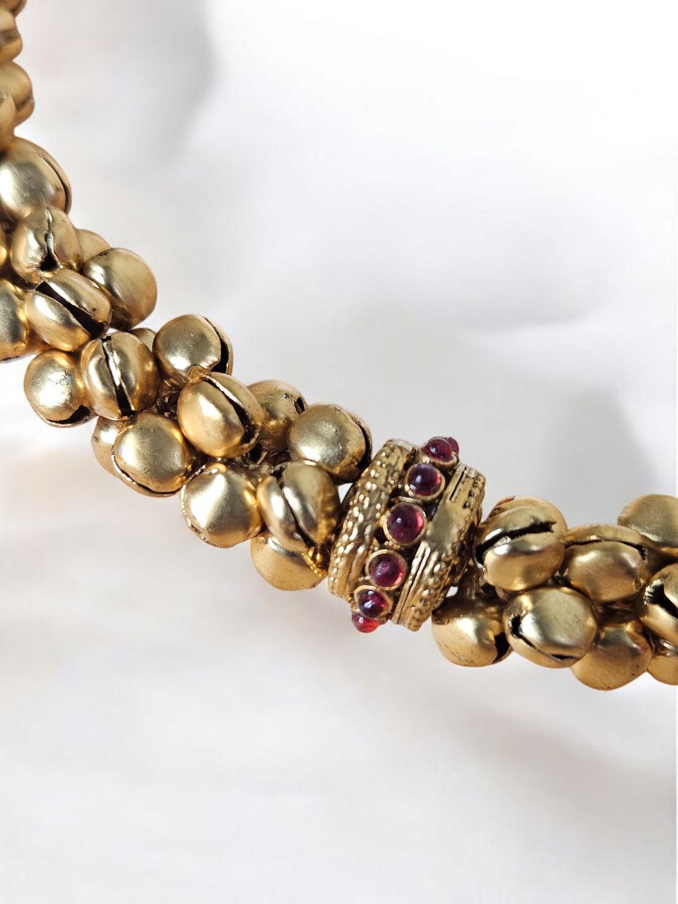 Ghungru Gold Necklace