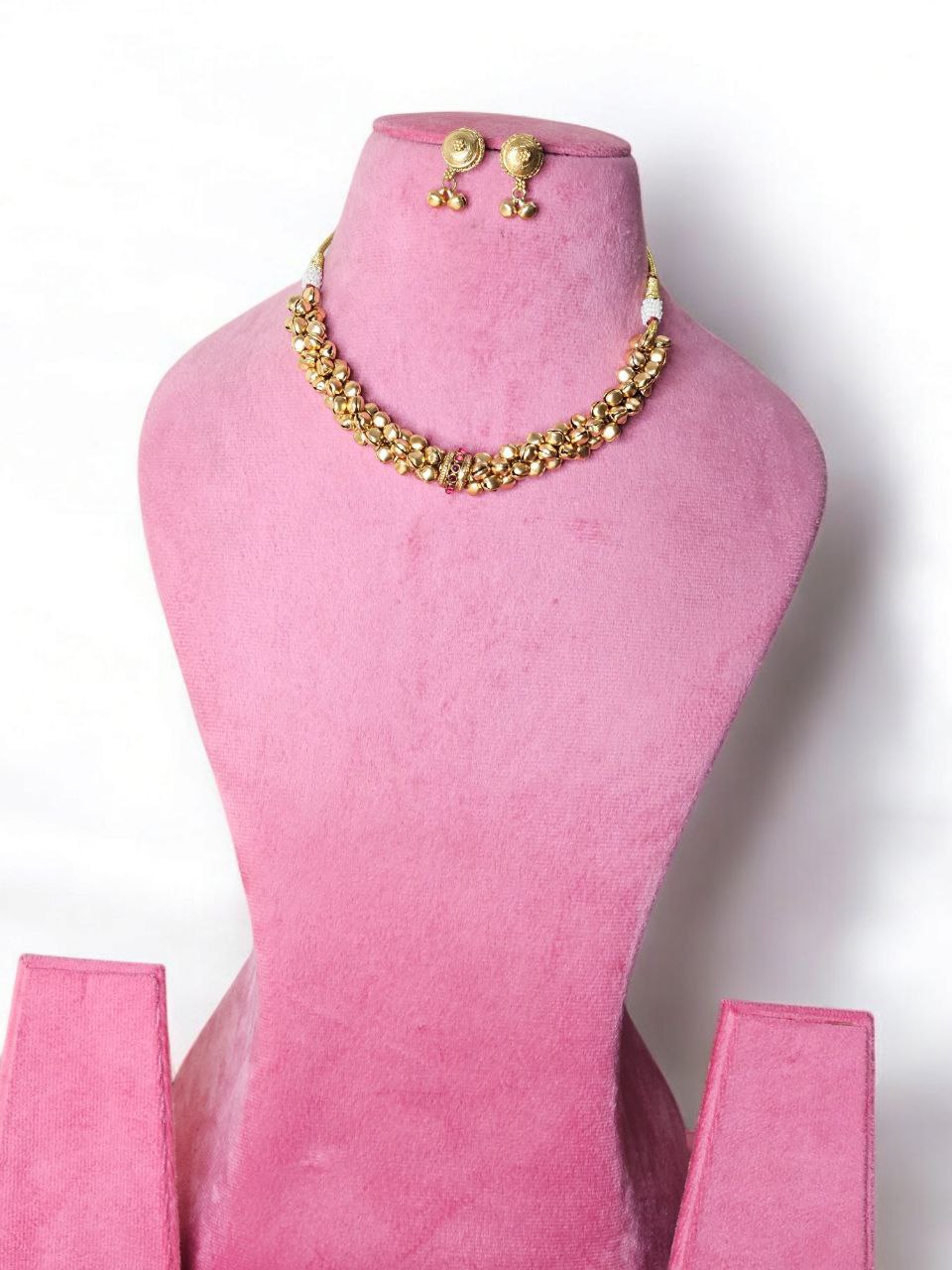 Ghungru Gold Necklace