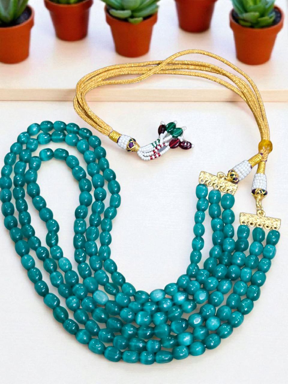 Monalisa 3 Layer Beads Mala