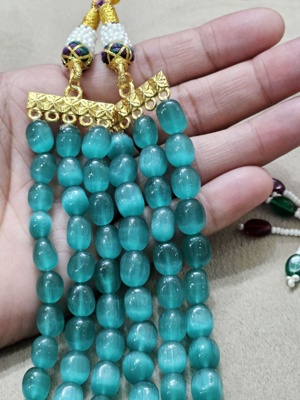 Monalisa 3 Layer Beads Mala