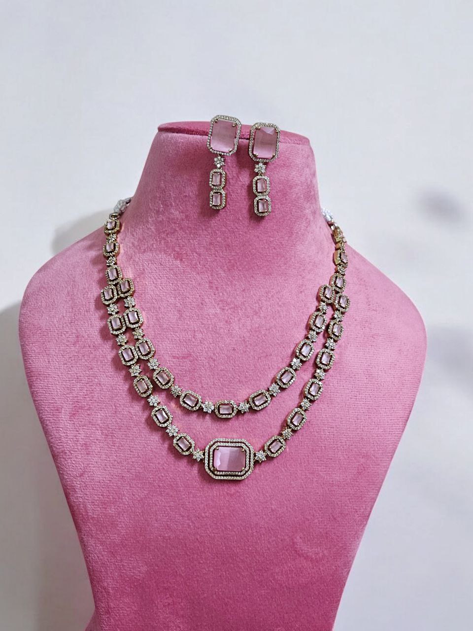 Mehndi Green 2 Layer Doublet Set