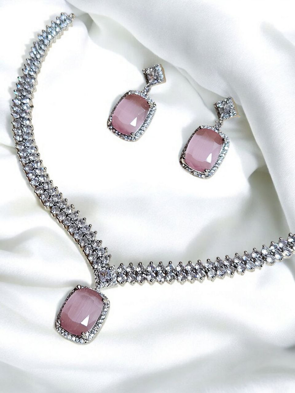 Pink Monalisa Statement AD Set
