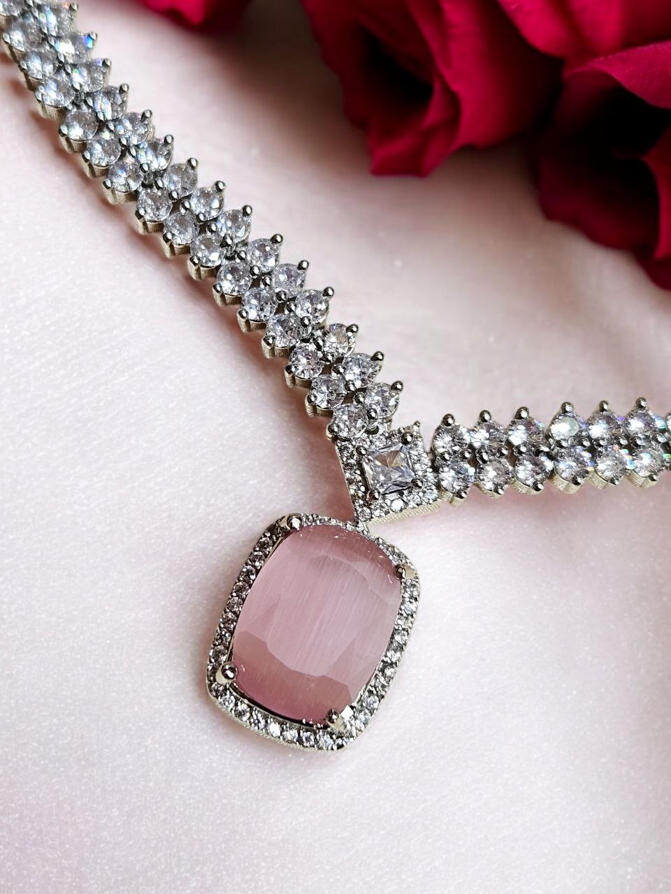 Pink Monalisa Statement AD Set