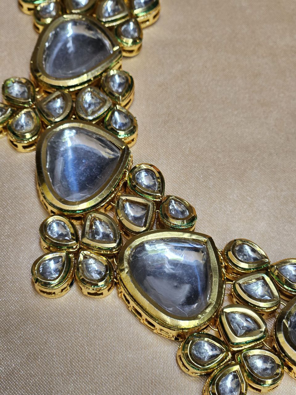 Semi-Bridal Kundan Necklace