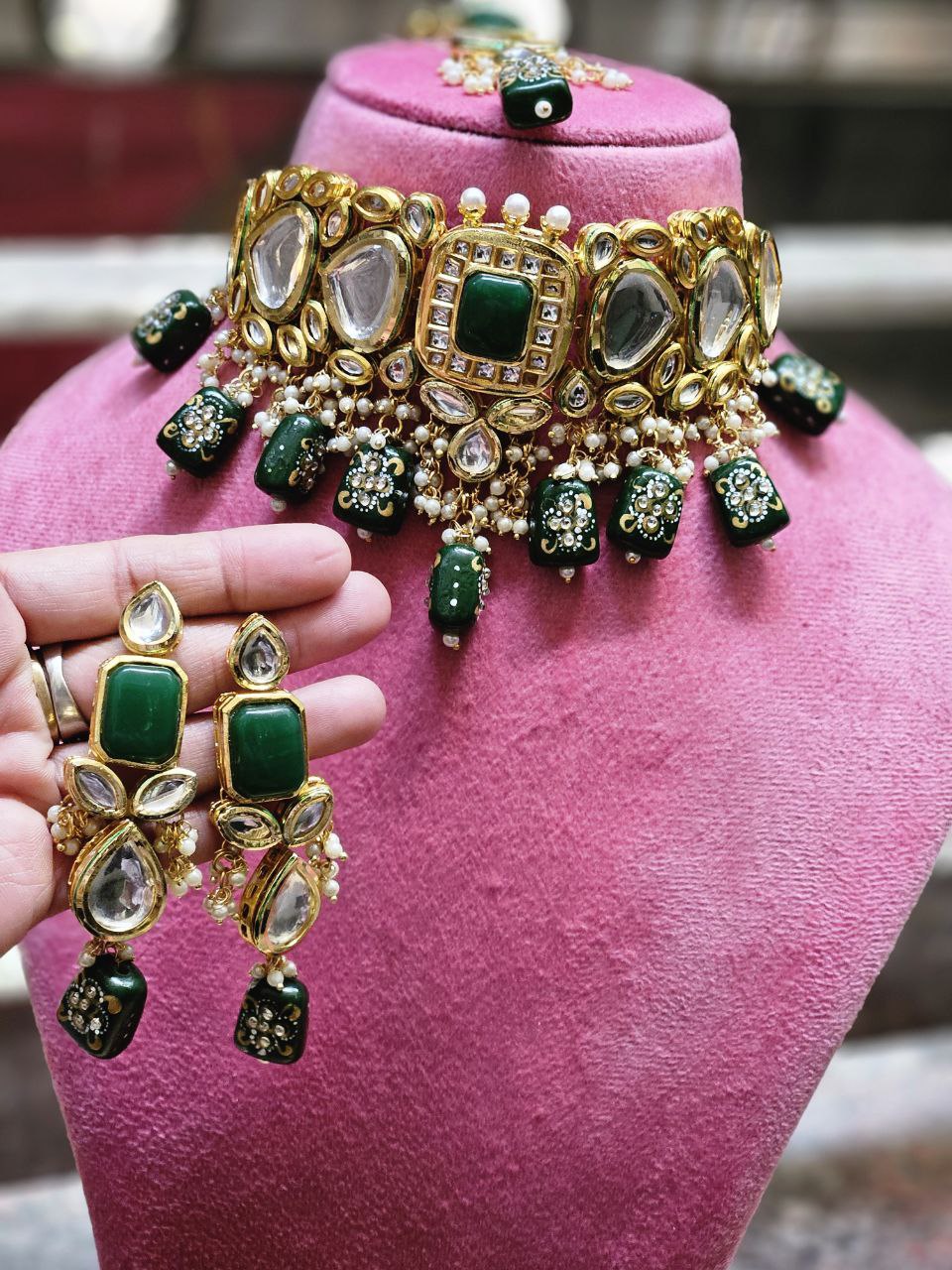 Semi-Bridal Kundan Choker