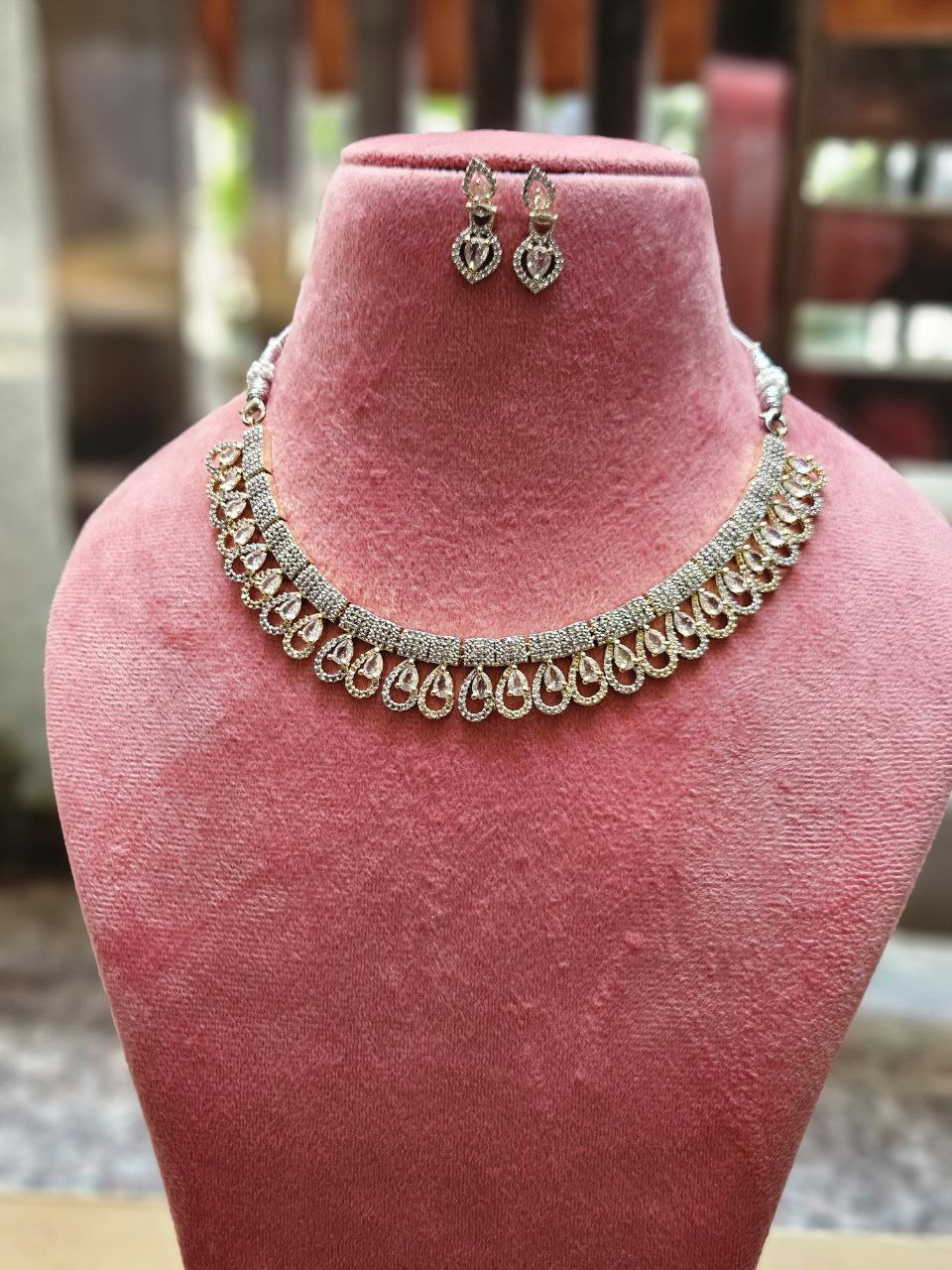 Dual Polish American Diamond Set
