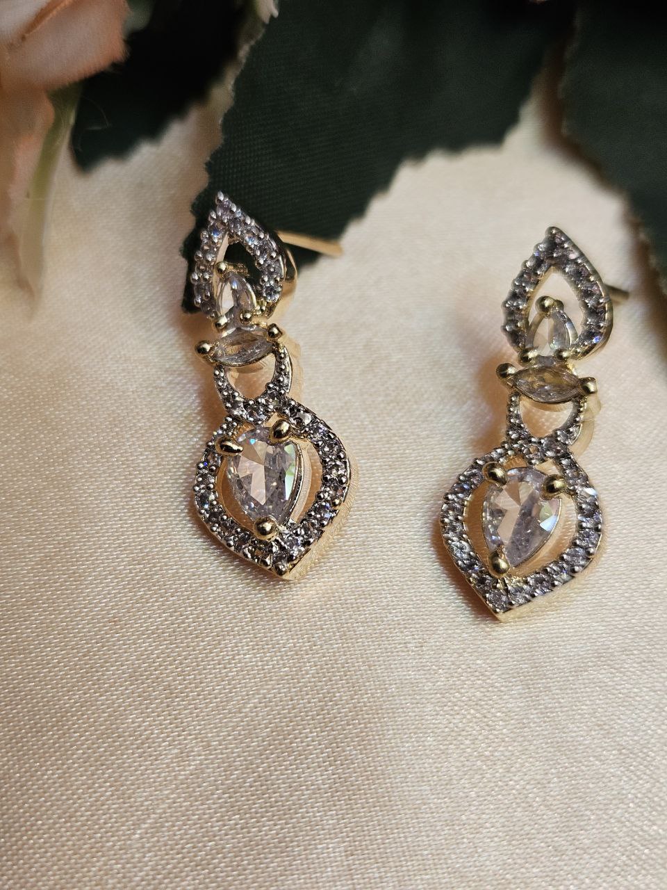 Dual Polish American Diamond Set
