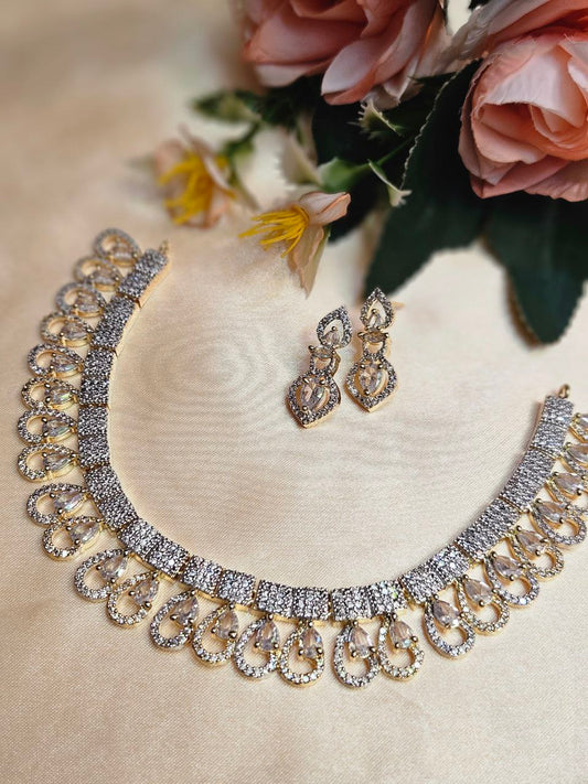 Dual Polish American Diamond Set