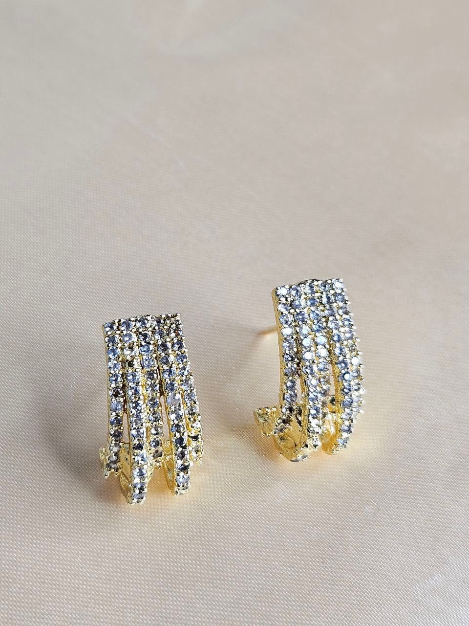 Gold Western Earrings