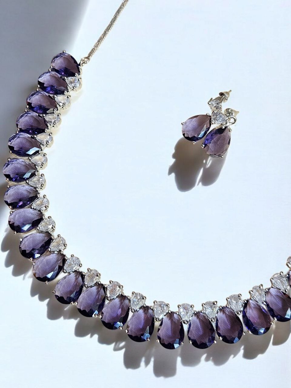 Lily Purple Statement AD Set