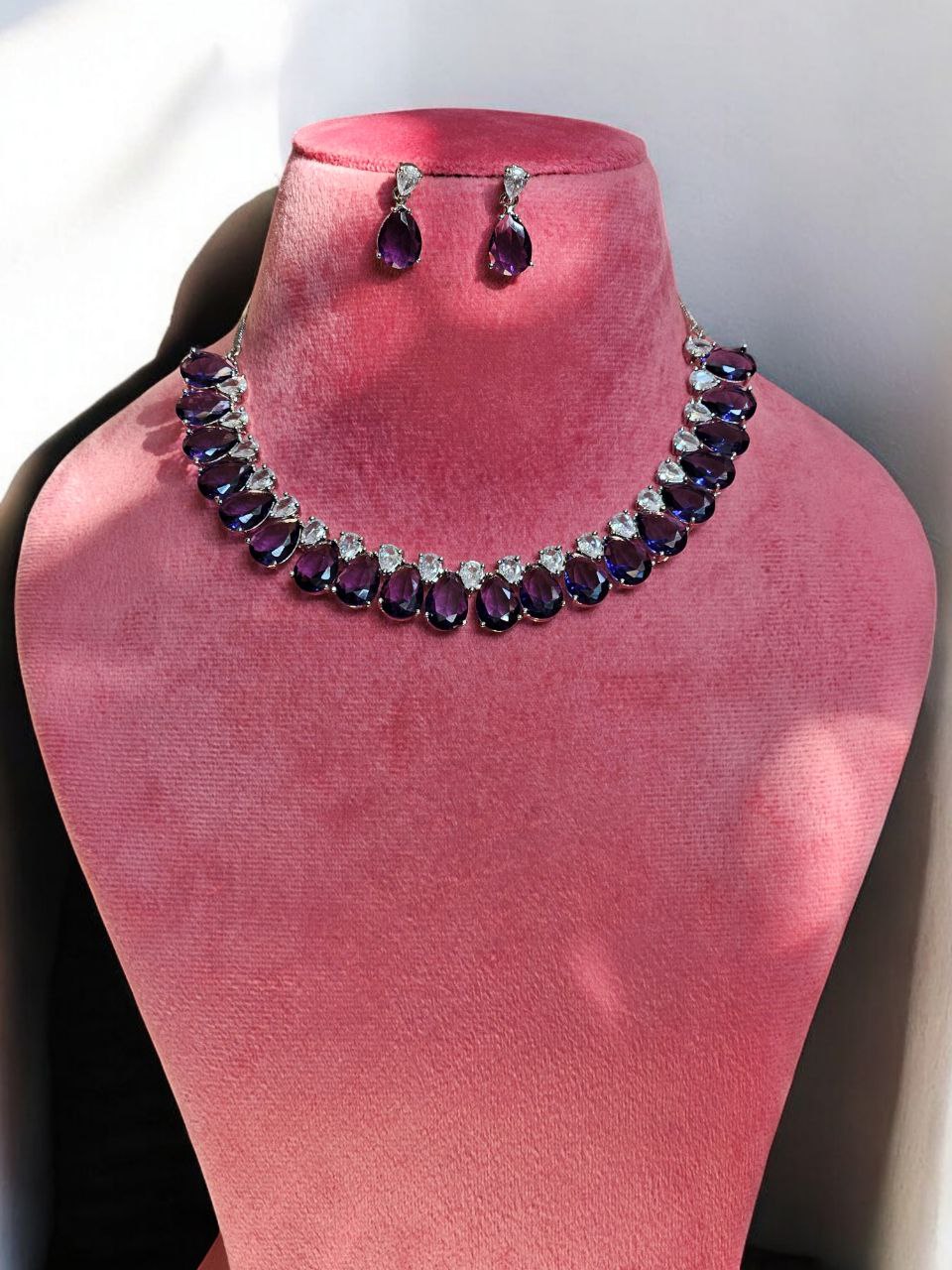 Lily Purple Statement AD Set