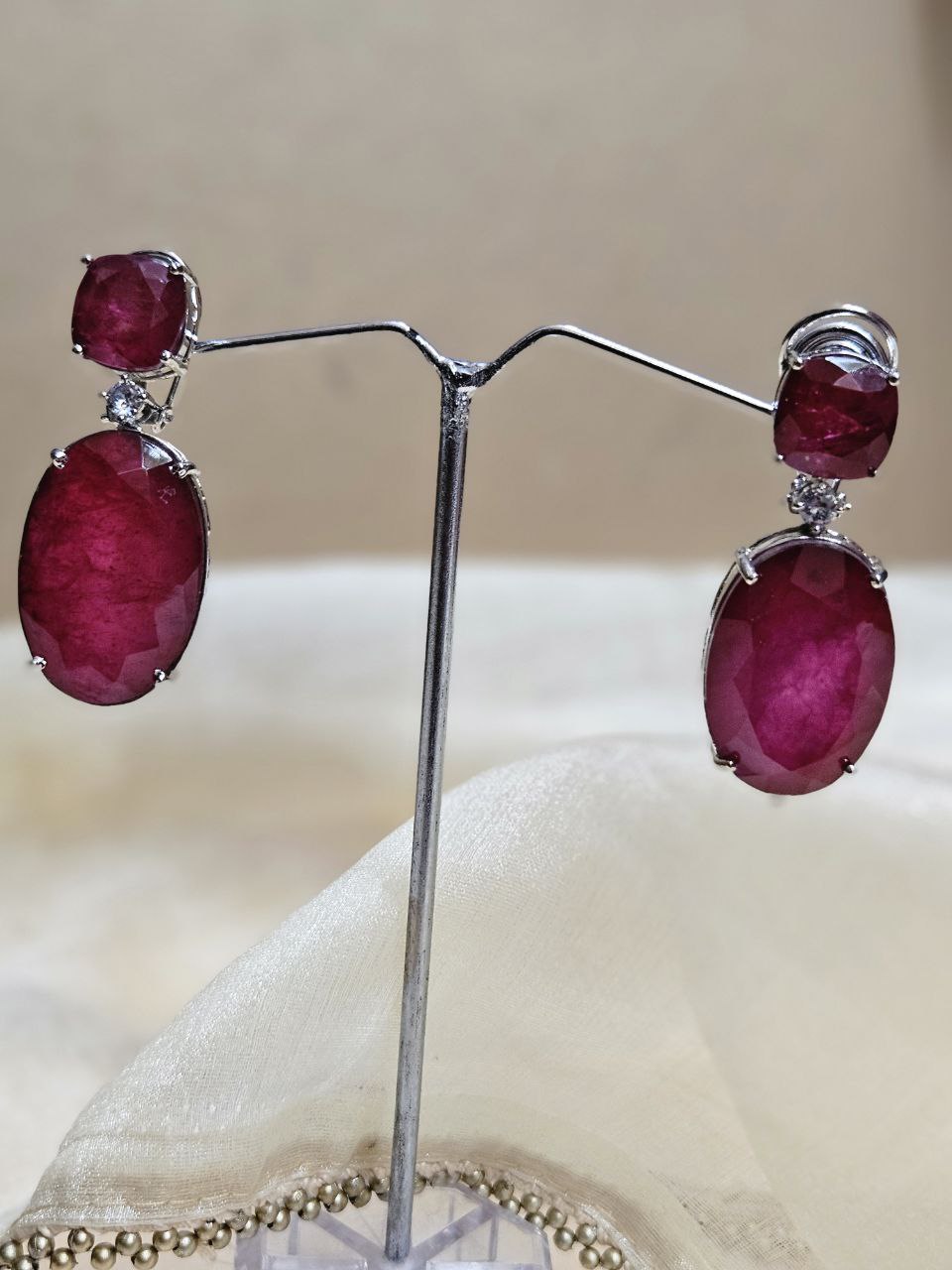 Ruby Statement AD Necklace