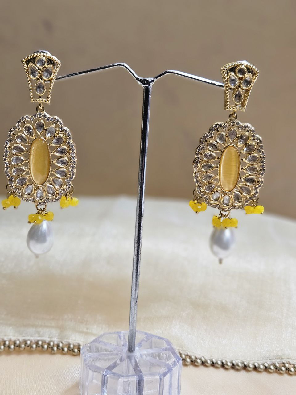 Monalisa Pearl AD Earrings