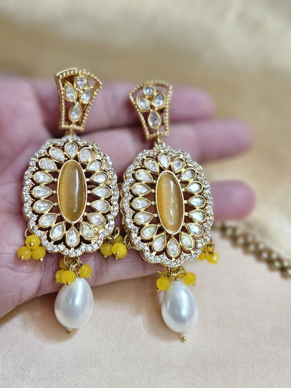 Monalisa Pearl AD Earrings