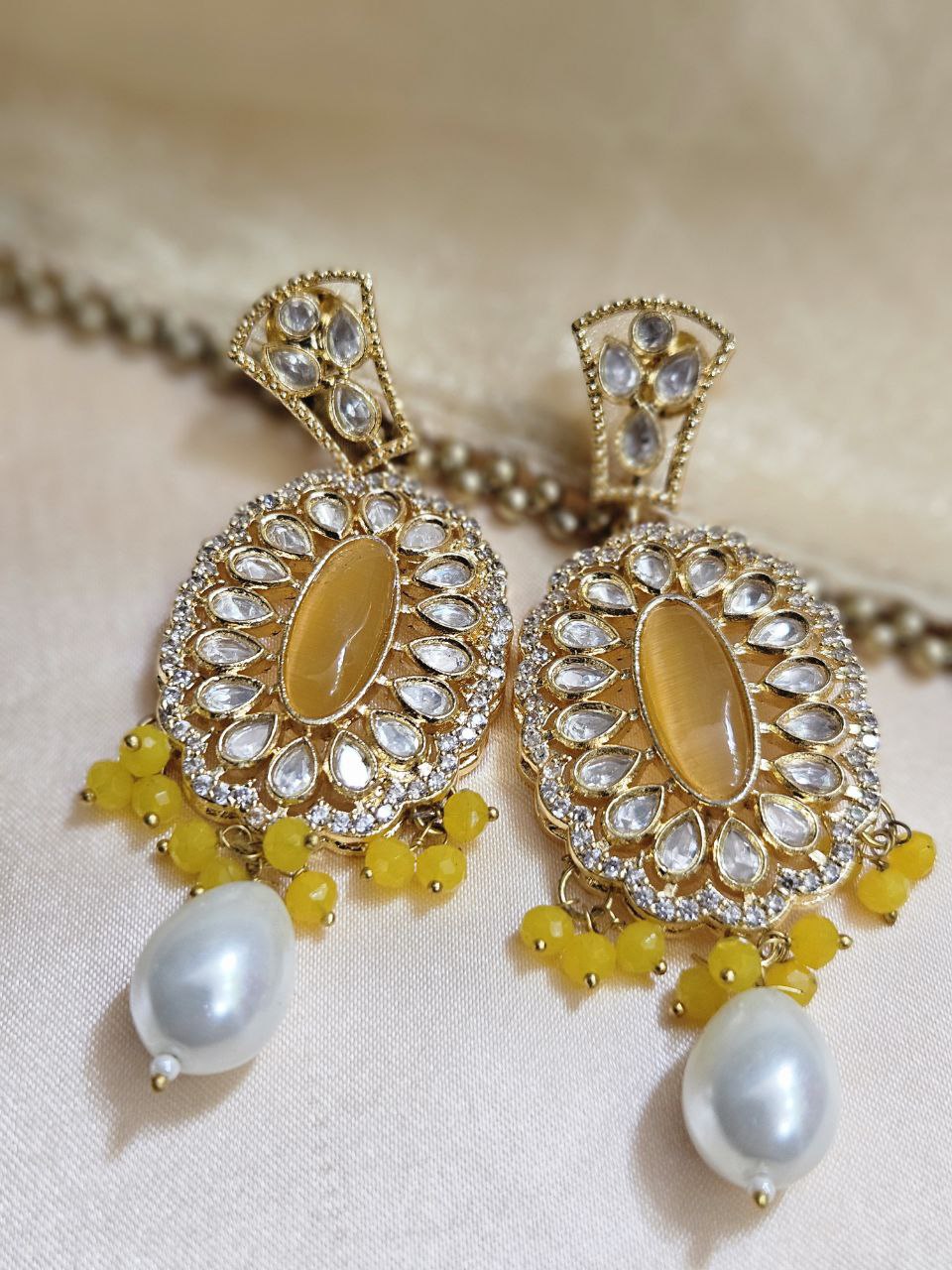 Monalisa Pearl AD Earrings