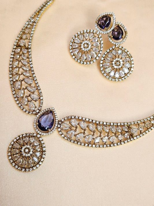 Harini Purple Doublet AD Set