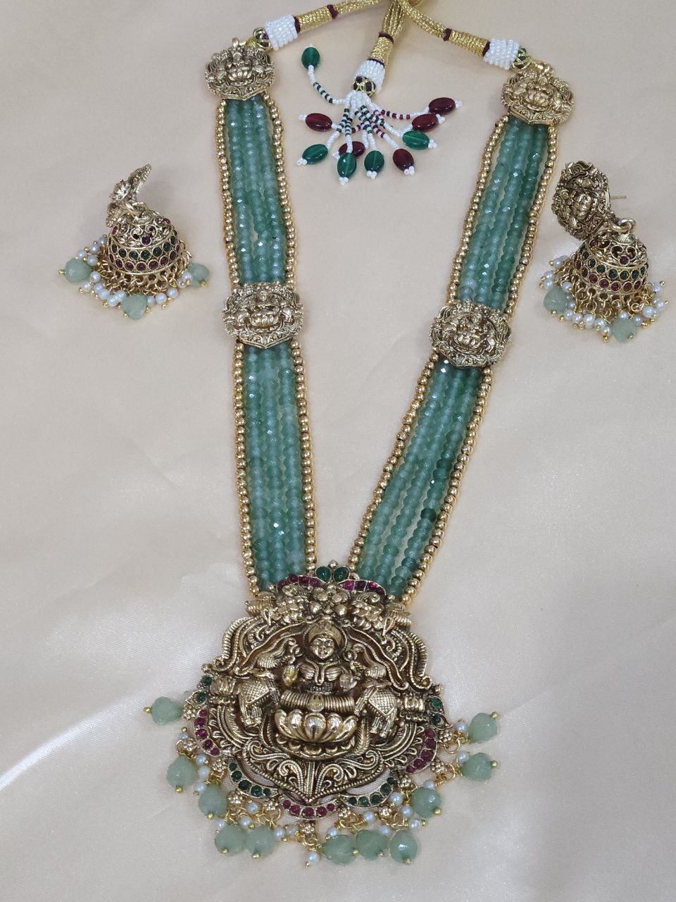 Long Laxmi Bridal Temple Haram
