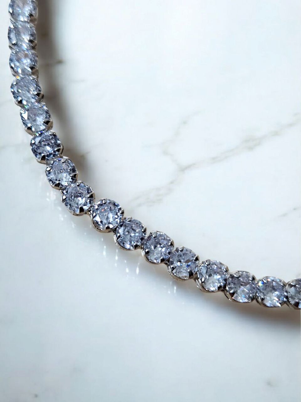 Solitaire Single Line Necklace