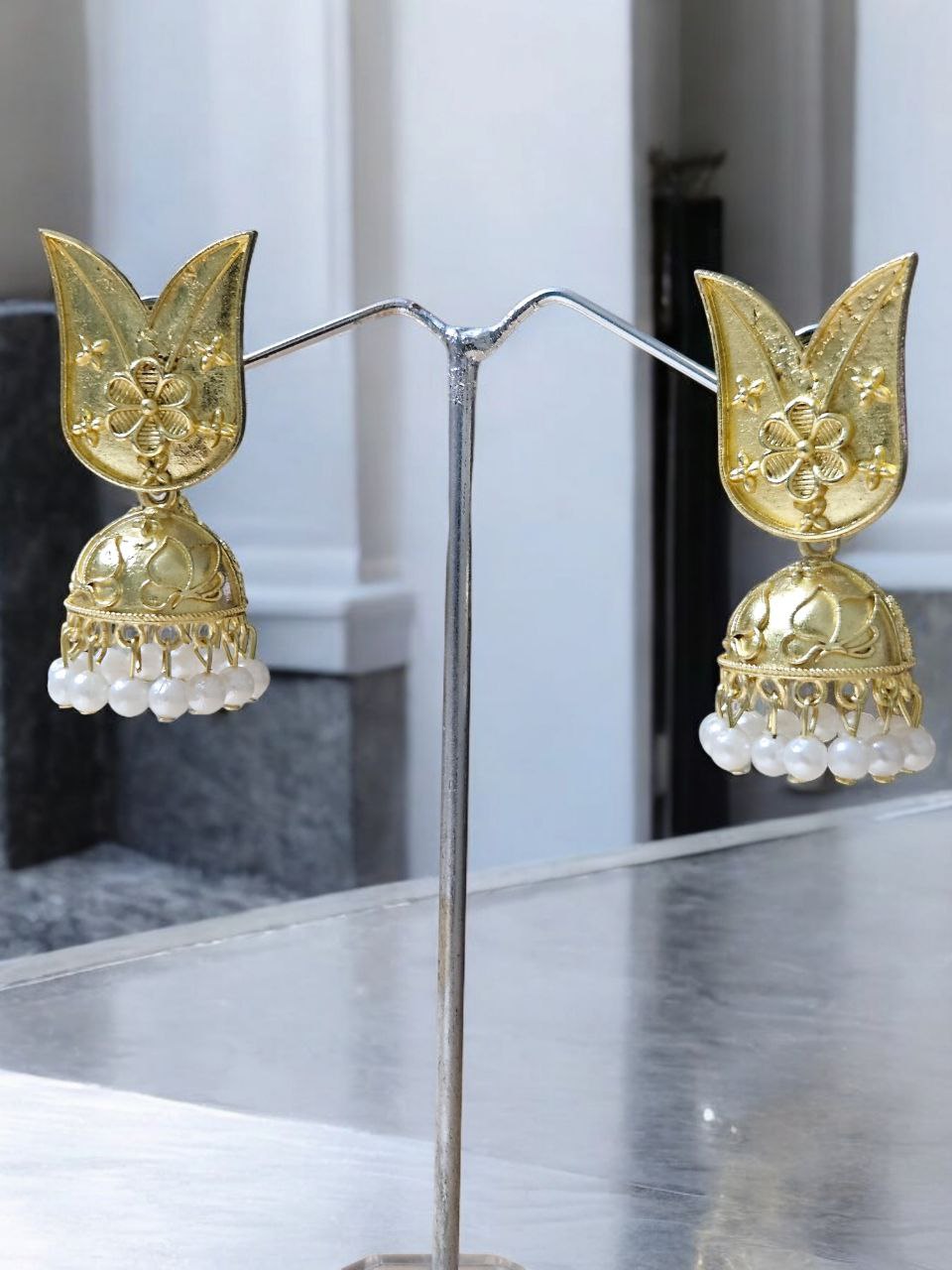 Rhea Gold Earrings