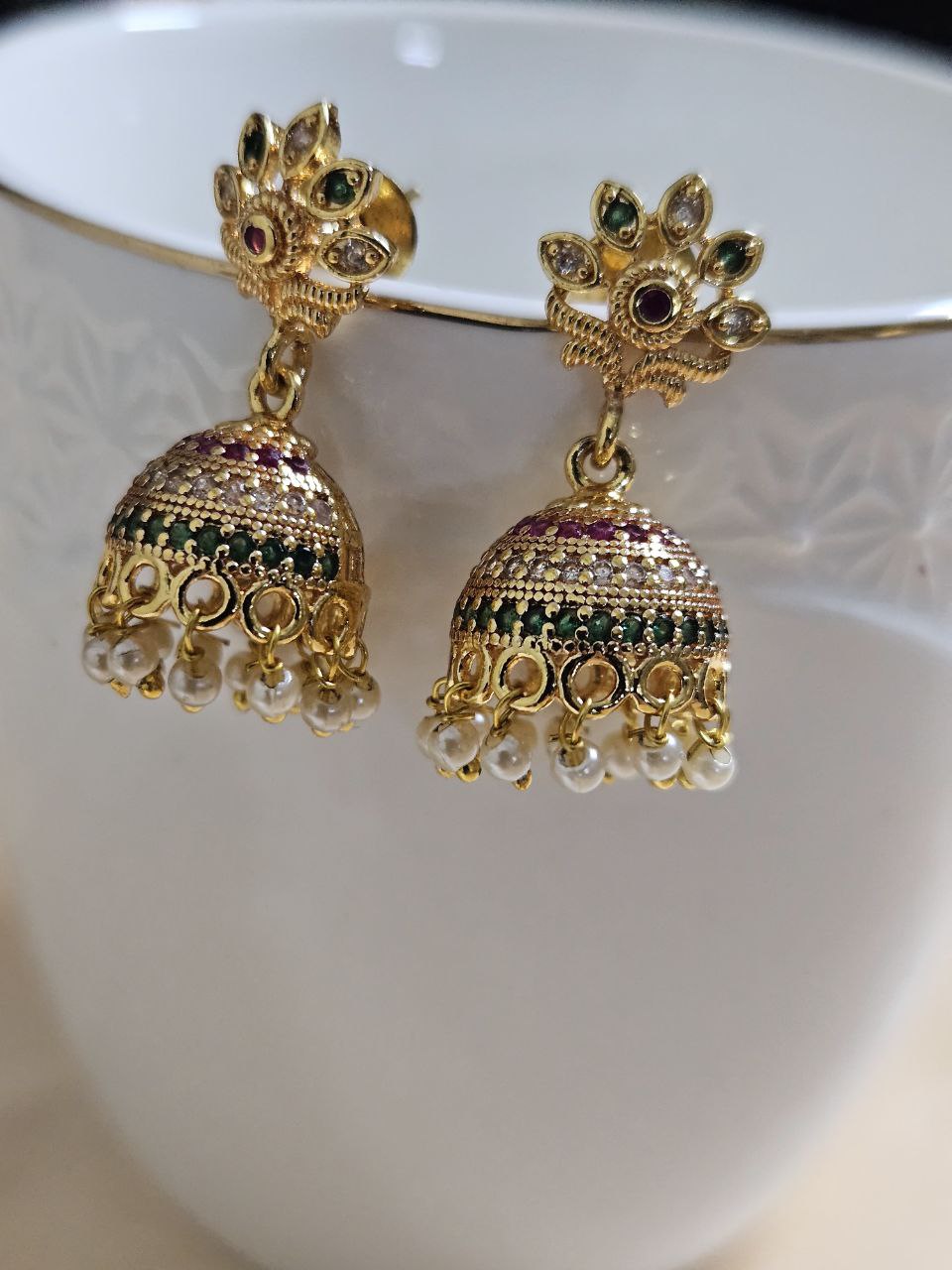 Pari Daily Wear Jhumkas