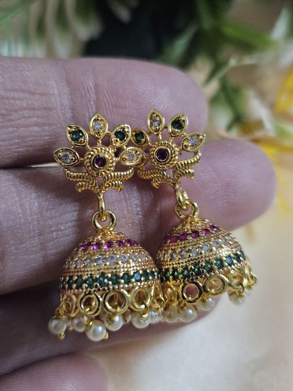 Pari Daily Wear Jhumkas