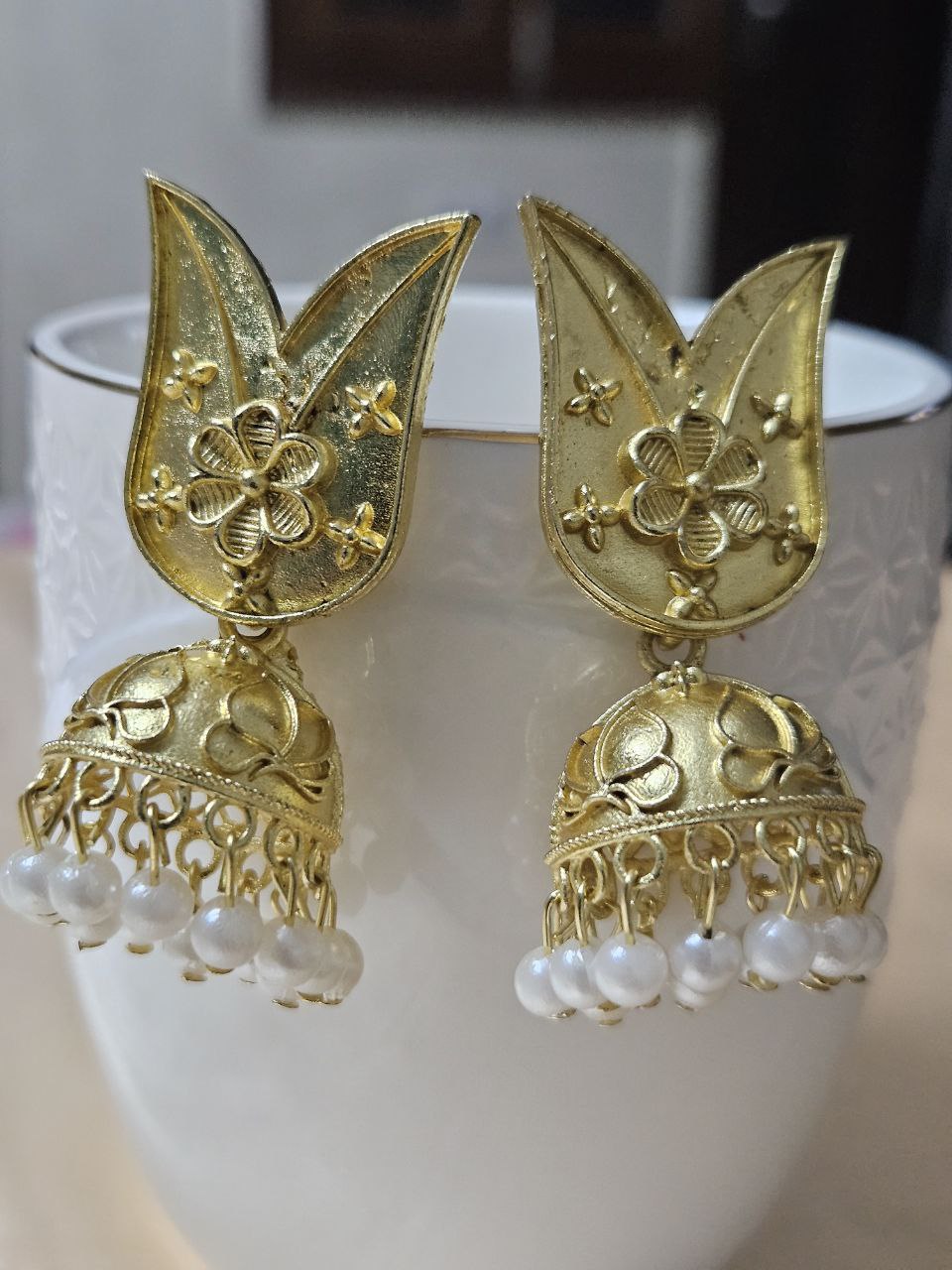 Rhea Gold Earrings