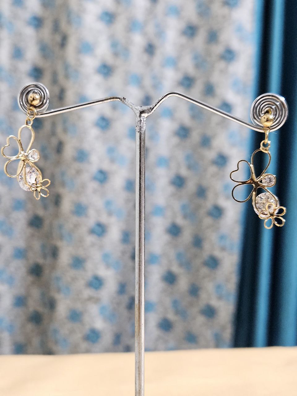 Meera Diamond Looalike Earrings