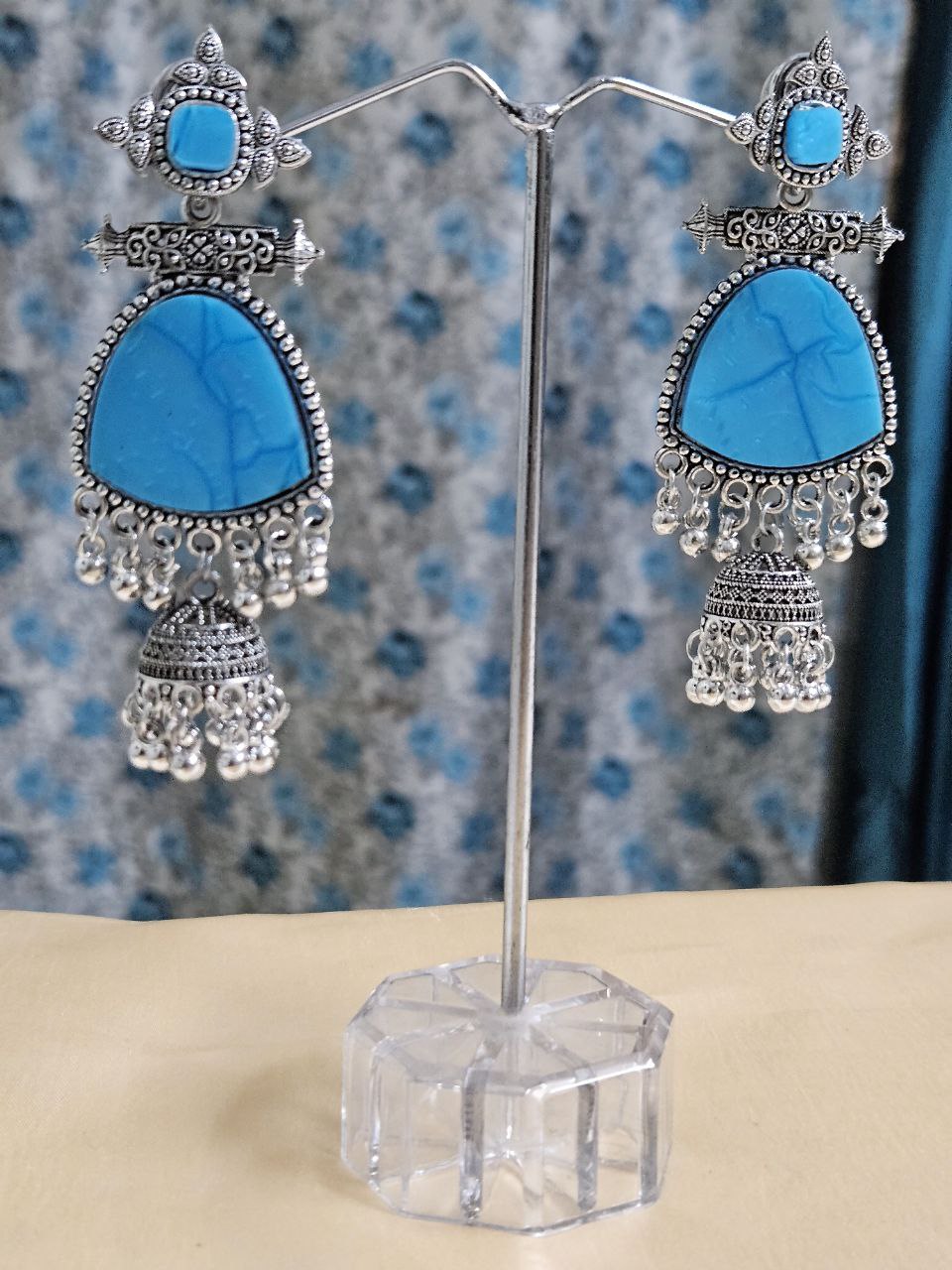 Advika Blue Earrings