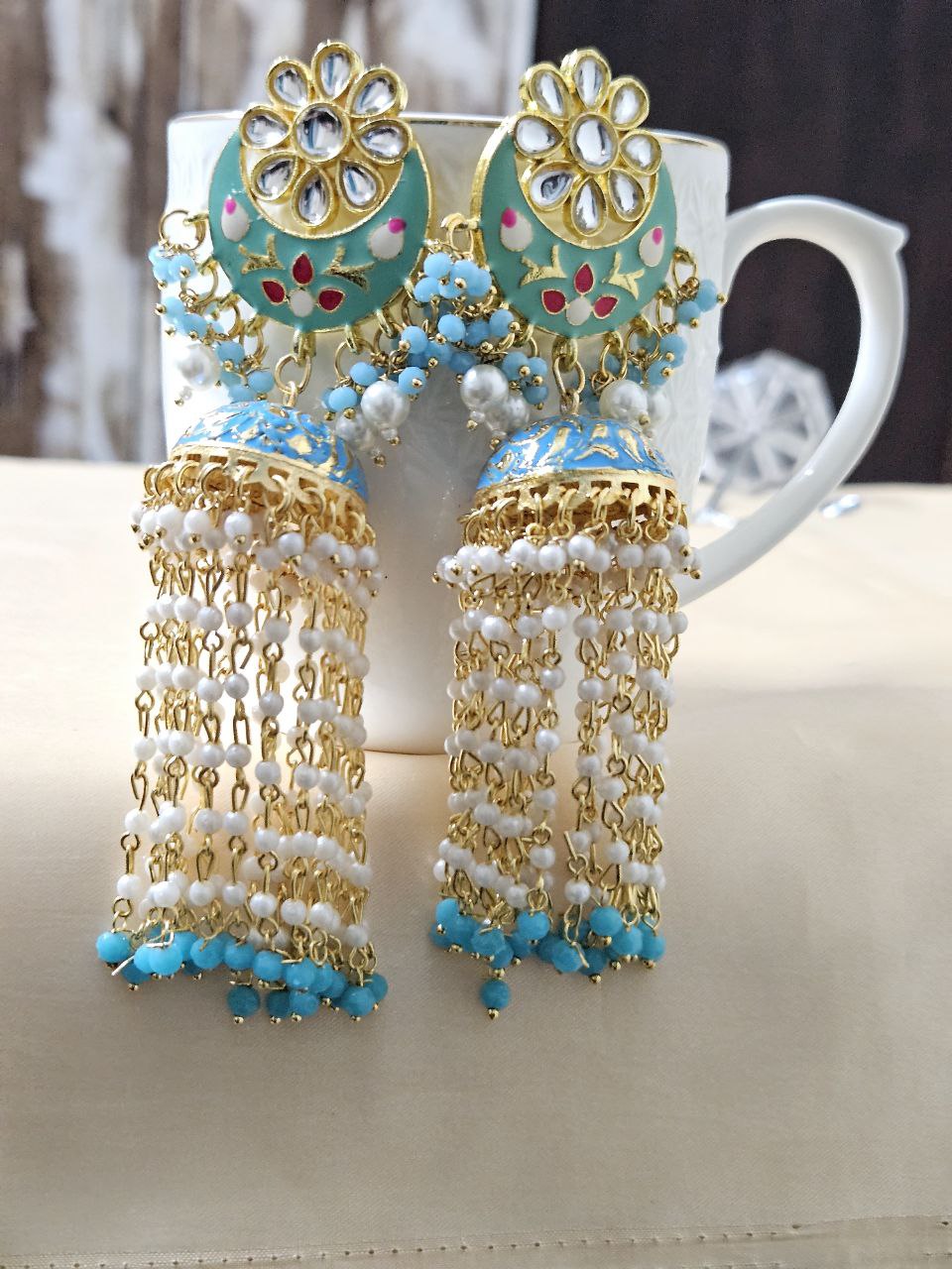Prisha Pearl Dangles
