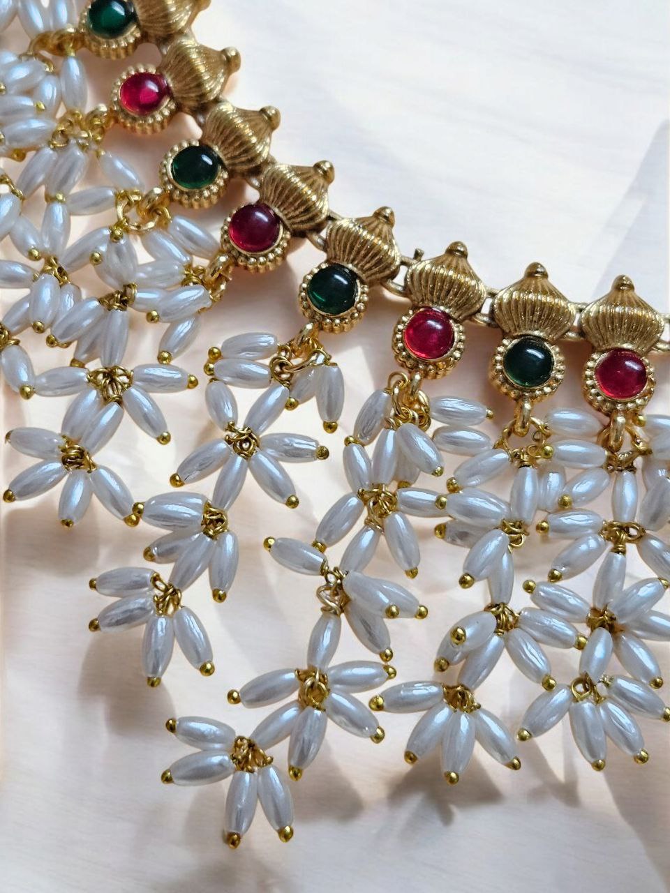 Saanvi Rice Pearl Set