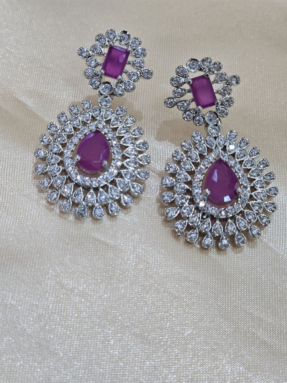Premium 3-Layer Bridal AD Necklace
