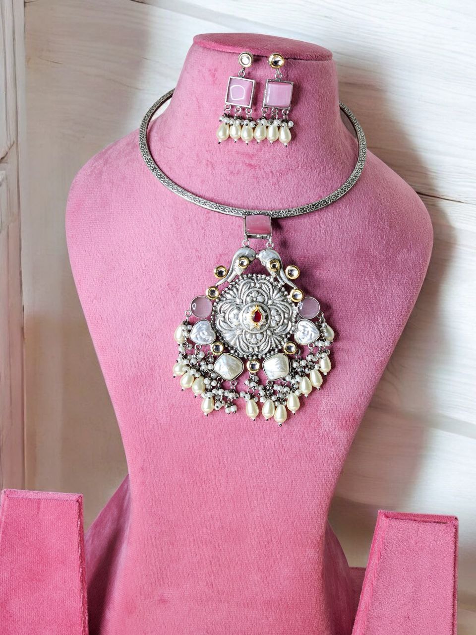 Premium Silver Brass Hasli